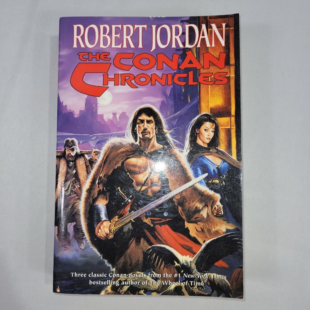 Robert Jordan The Conan Chronicles 2007 Trade Paperback Book Tor Fantasy